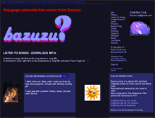 Tablet Screenshot of bazuzu.co.uk